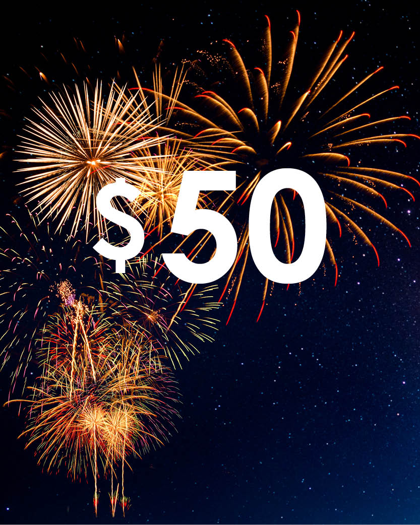 Fireworks Donation - $50 - Sparkler Sponsor